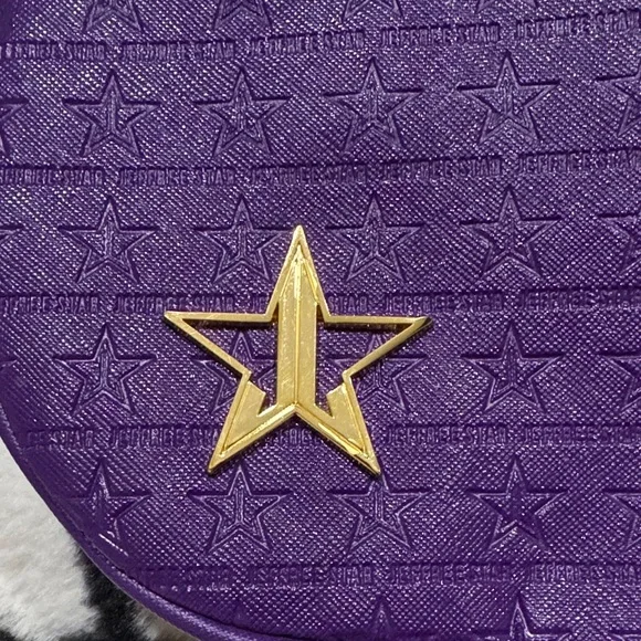 Jeffree Star Purple Crossbody Bag with Star Accent - Picture 2 of 7